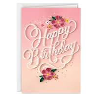 The Loveliest Reason to Celebrate Quilled Paper Handmade Birthday Card for only USD 13.59 | Hallmark