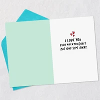 Love You, Messy Sh*t and All Funny Romantic Love Card for only USD 4.49 | Hallmark