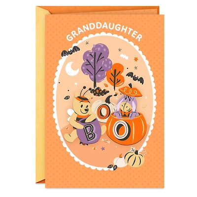 Disney Winnie the Pooh Happy Tricking and Treating Halloween Card for Granddaughter for only USD 2.99 | Hallmark