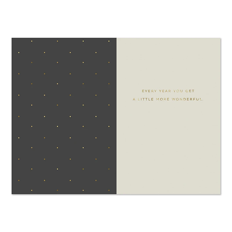 You Get More Wonderful Every Year Birthday Card for Her for only USD 7.59 | Hallmark