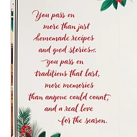 Traditions That Last Christmas Card for Grandma for only USD 3.99 | Hallmark