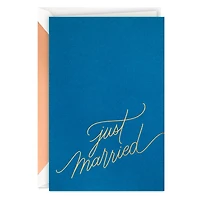 Just Married Wedding Card for only USD 5.99 | Hallmark