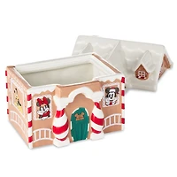 Disney Mickey Mouse and Friends Gingerbread House Cookie Jar With Music for only USD 89.99 | Hallmark