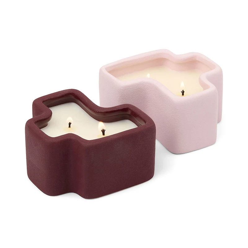 Paddywax Pink Pistachio and Black Fig Puzzle Piece Jar Candles, Set of 2 for only USD 32.99 | Hallmark
