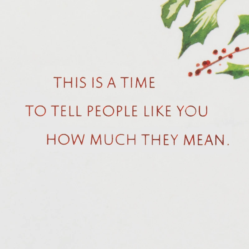 Pause to Give Thanks and Be Joyful Christmas Card for only USD 5.99 | Hallmark