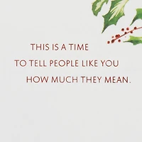 Pause to Give Thanks and Be Joyful Christmas Card for only USD 5.99 | Hallmark