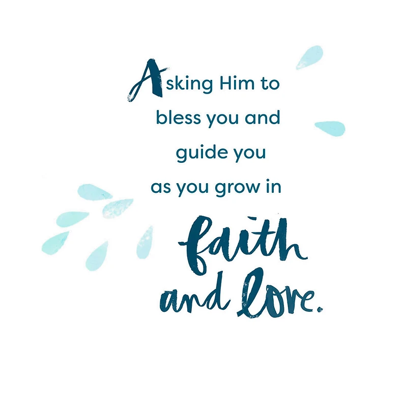New Beginnings Religious Baptism Card for only USD 3.99 | Hallmark