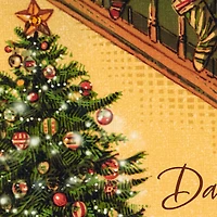 Home, Family, Love Christmas Tree Christmas Card for Dad for only USD 5.59 | Hallmark