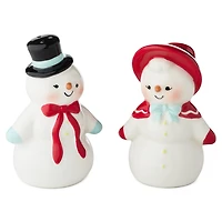 Sculpted Snow People Salt and Pepper Shakers, Set of 2 for only USD 19.99 | Hallmark