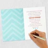 You Enrich Our Lives 90th Birthday Card for only USD 6.59 | Hallmark