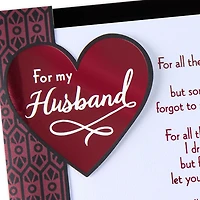 For All the Times I Didn't Say it Valentine's Day Card for Husband for only USD 6.59 | Hallmark