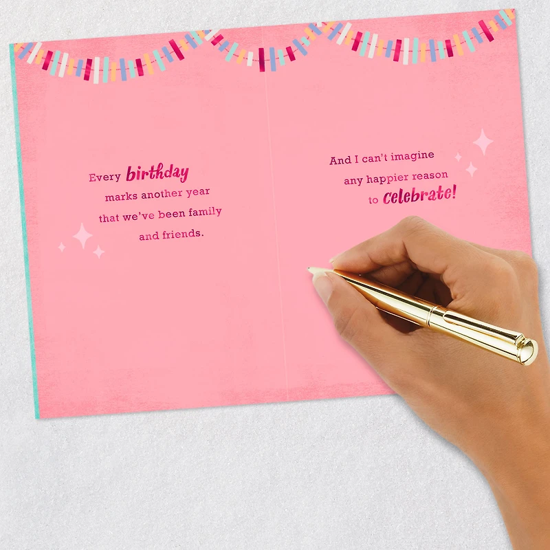 Cheers to Being Family and Friends Birthday Card for Sister for only USD 2.99 | Hallmark