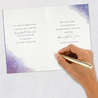 Open Mind, Positive Soul and Kind Heart Birthday Card for Wife for only USD 8.59 | Hallmark