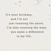 You Make a Difference in My Life Birthday Card for Dad for only USD 4.99 | Hallmark