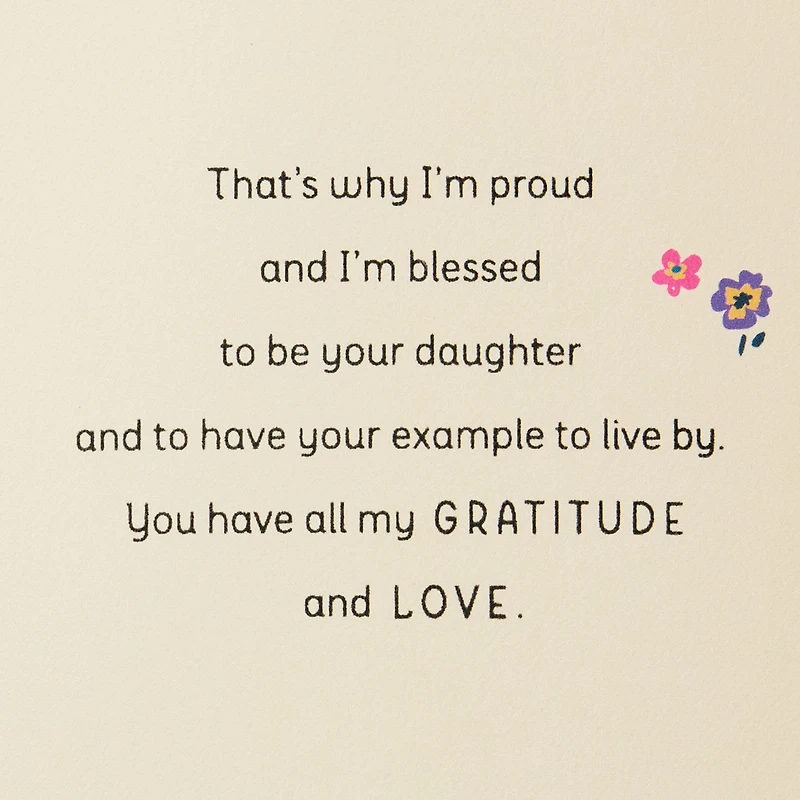 So Proud and Blessed to Be Your Daughter Card for Mom for only USD 6.99 | Hallmark