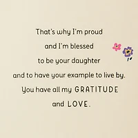 So Proud and Blessed to Be Your Daughter Card for Mom for only USD 6.99 | Hallmark