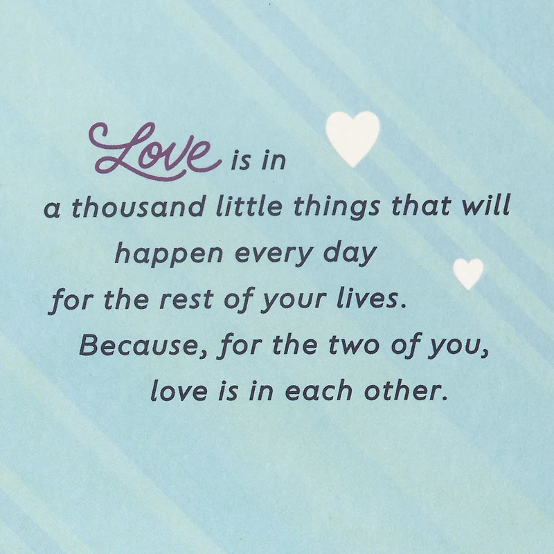 Love Is in Each Other Anniversary Card for Couple for only USD 5.99 | Hallmark