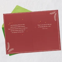 Smiles, Stories and Love Christmas Card for Son for only USD 5.59 | Hallmark