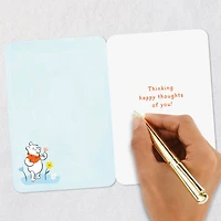 Disney Winnie the Pooh Happy Thoughts Thinking of You Card for only USD 2.99 | Hallmark