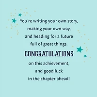 Congratulations and Good Luck Graduation Card for only USD 3.99 | Hallmark