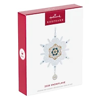 Snowflake 2026 Porcelain Ornament for only USD 24.99 | Hallmark