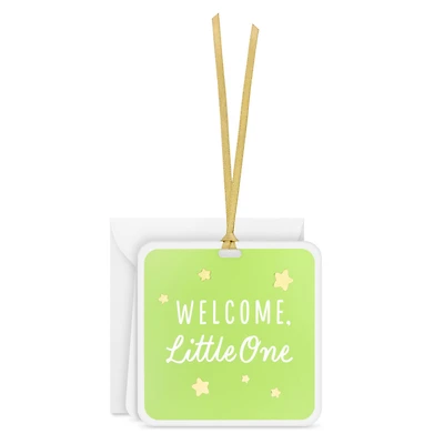 3.2" Welcome Little One Folded Gift Tag for only USD 1.99 | Hallmark
