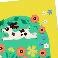 Puppy Dog in Field of Flowers Blank Card for only USD 3.99 | Hallmark