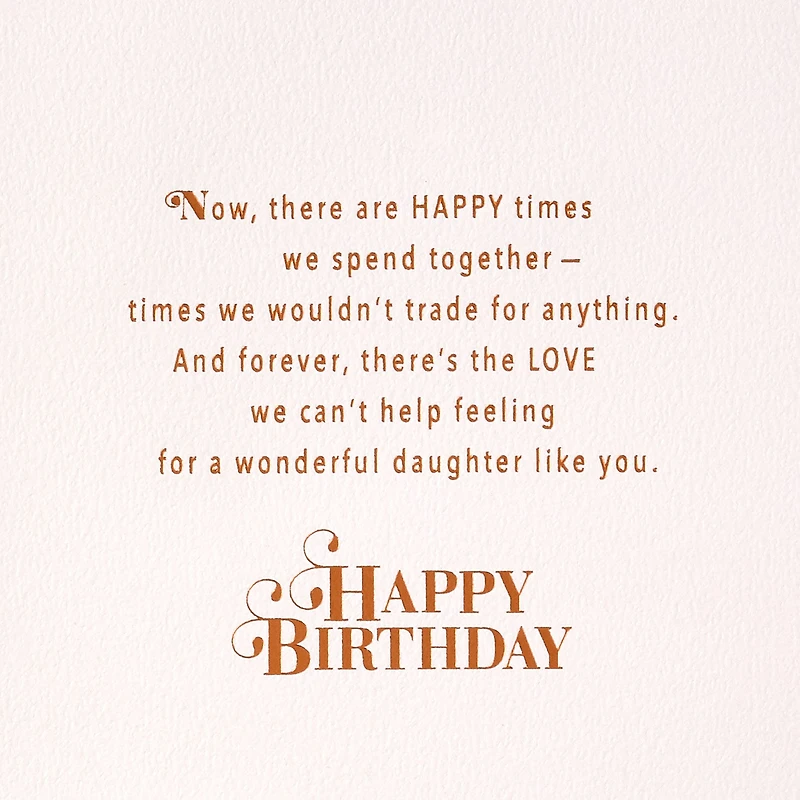 Always Loving You Birthday Card for Daughter from Us for only USD 9.59 | Hallmark