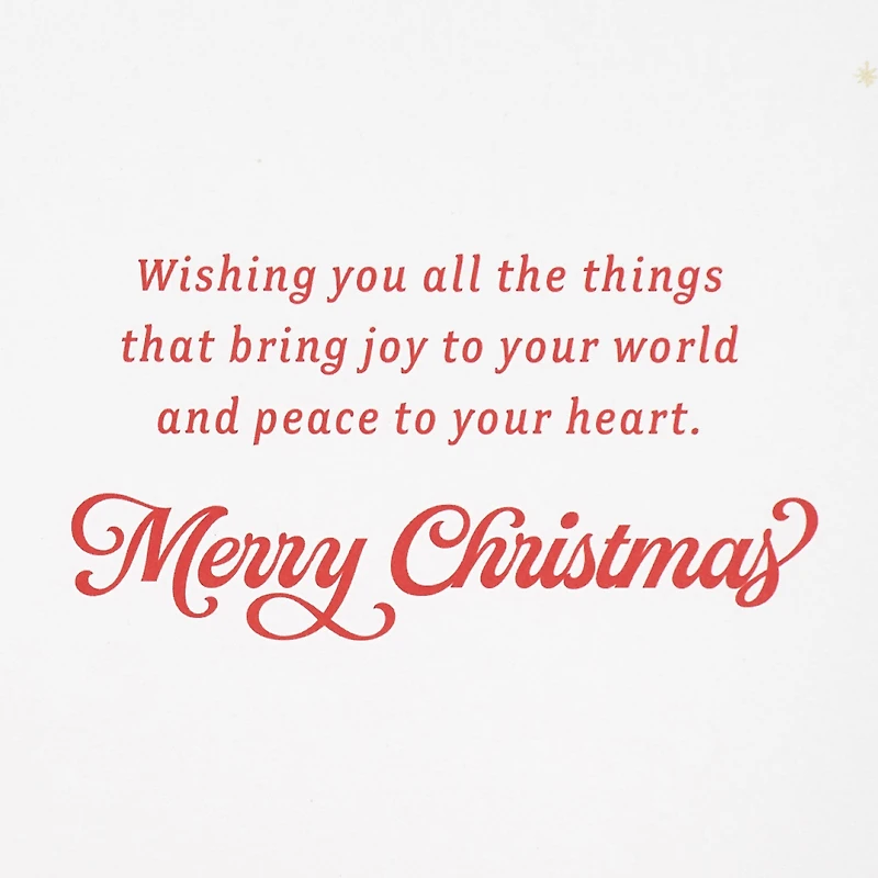 Joy and Peace Christmas Card for Sister for only USD 5.59 | Hallmark