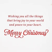 Joy and Peace Christmas Card for Sister for only USD 5.59 | Hallmark