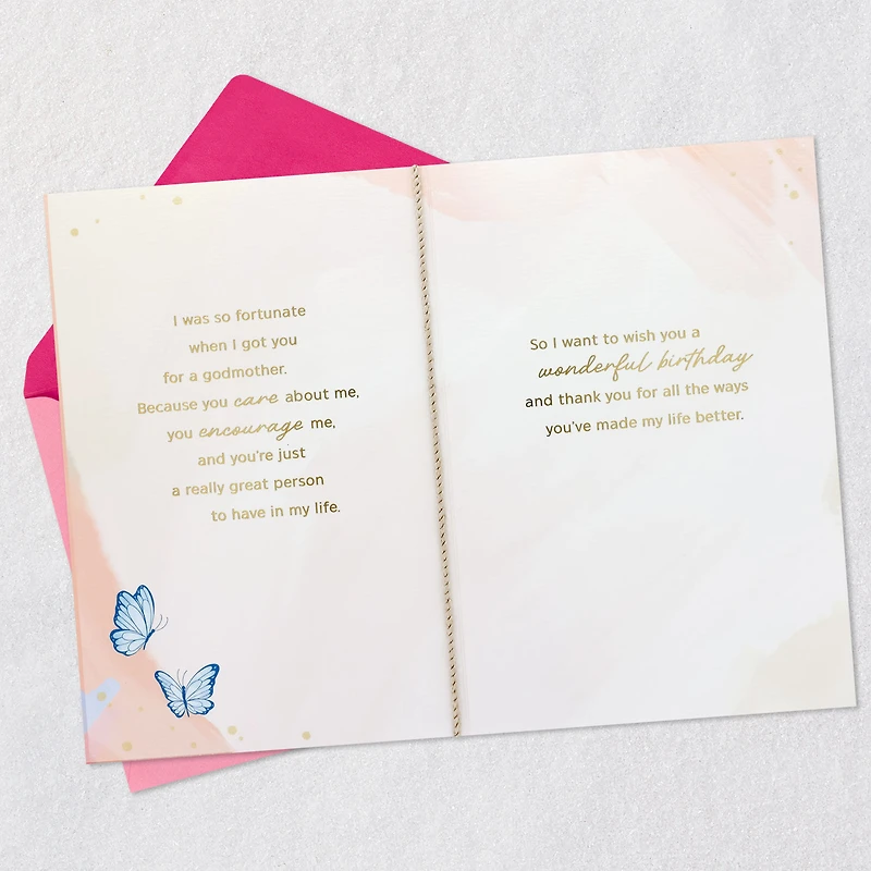 So Blessed By You Birthday Card for Godmother for only USD 6.99 | Hallmark