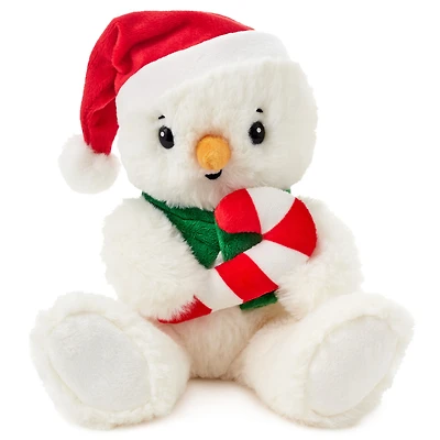 Snowman With Candy Cane Plush, 6" for only USD 20.99 | Hallmark
