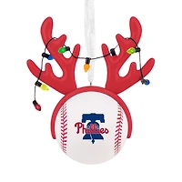 MLB Philadelphia Phillies™ Reindeer Baseball Hallmark Ornament for only USD 12.99 | Hallmark