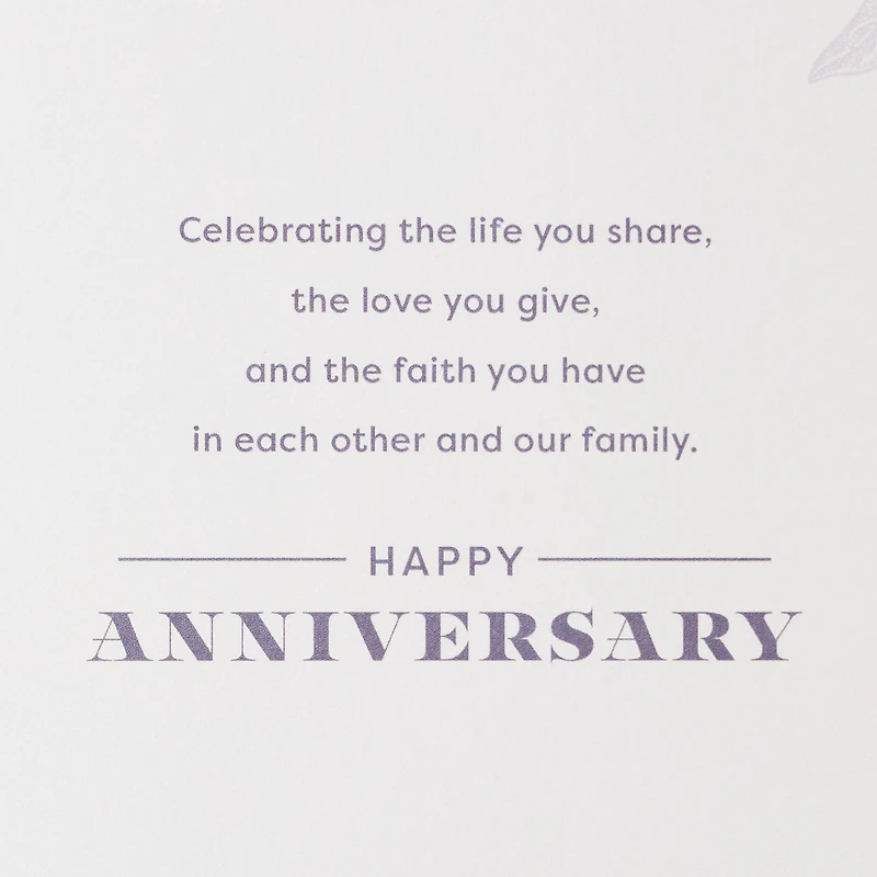 Celebrating Your Firm Foundation Anniversary Card for Couple for only USD 7.59 | Hallmark