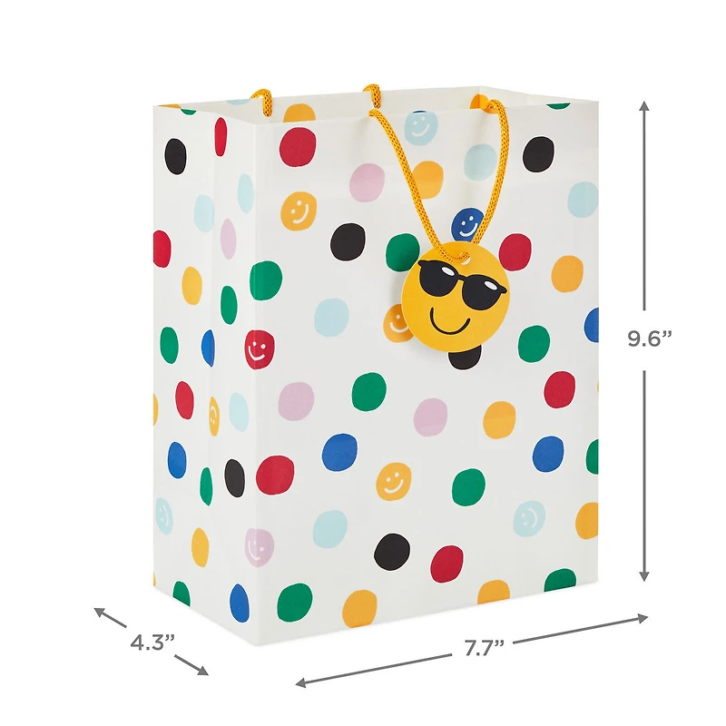 9.6" Happy Polka Dots Medium Gift Bag for only USD 3.49 | Hallmark