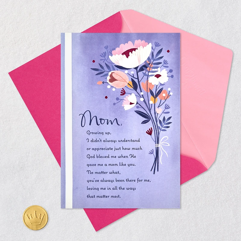 Thanks for Your Time, Prayers and Love Religious Mother's Day Card for Mom for only USD 5.99 | Hallmark