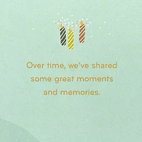 We’ve Shared Great Moments Birthday Card for Stepson for only USD 5.59 | Hallmark