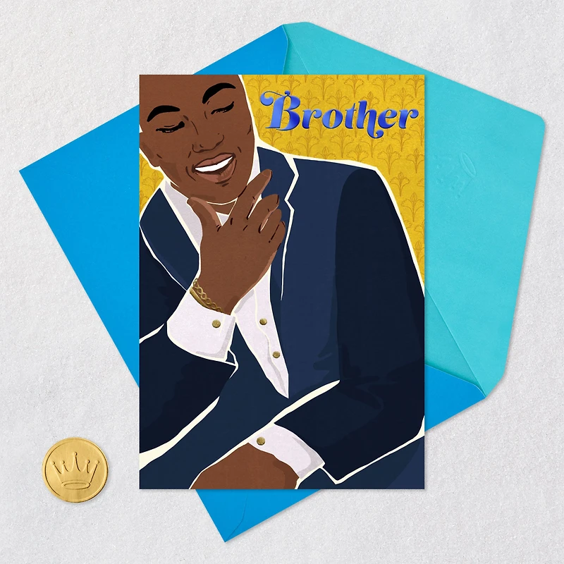 Celebrating the For-Real Man You Are Birthday Card for Brother for only USD 3.59 | Hallmark