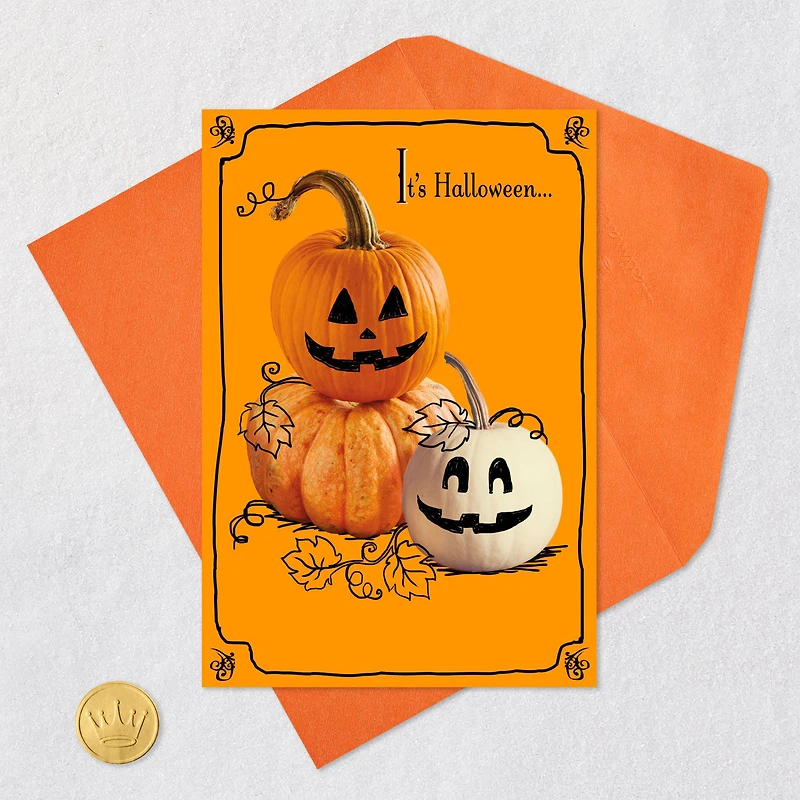 Put on a Happy Face Halloween Card for only USD 0.99 | Hallmark