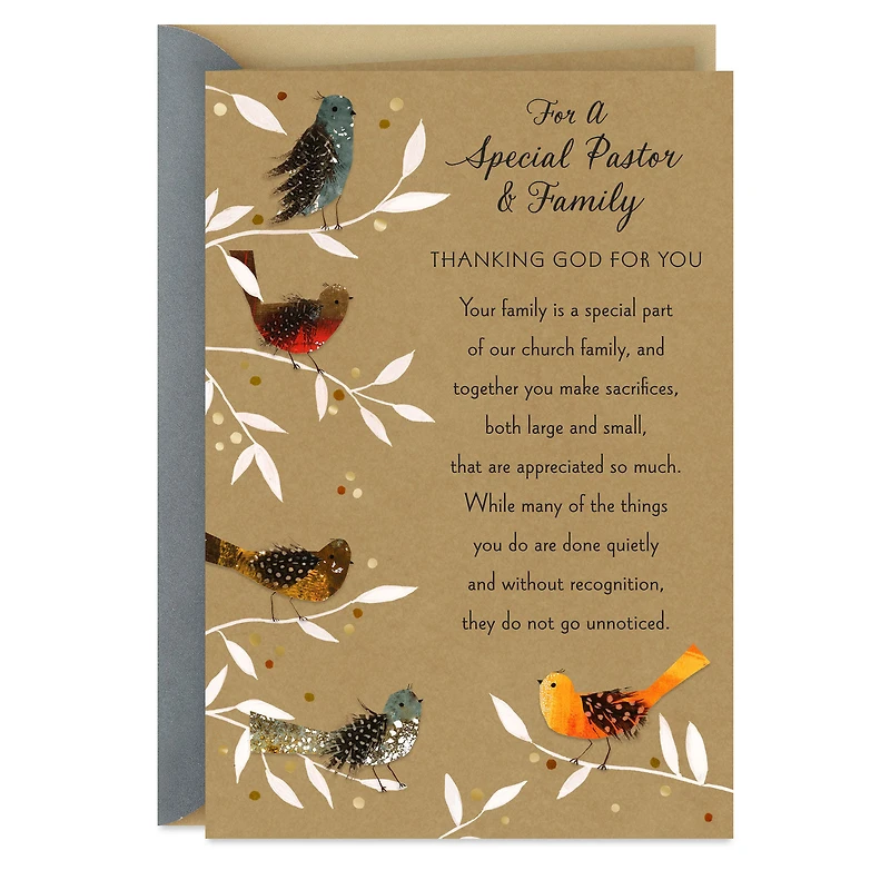 Truly Appreciated and Loved Religious Clergy Appreciation Card for Pastor and Family for only USD 2.99 | Hallmark