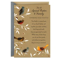 Truly Appreciated and Loved Religious Clergy Appreciation Card for Pastor and Family for only USD 2.99 | Hallmark
