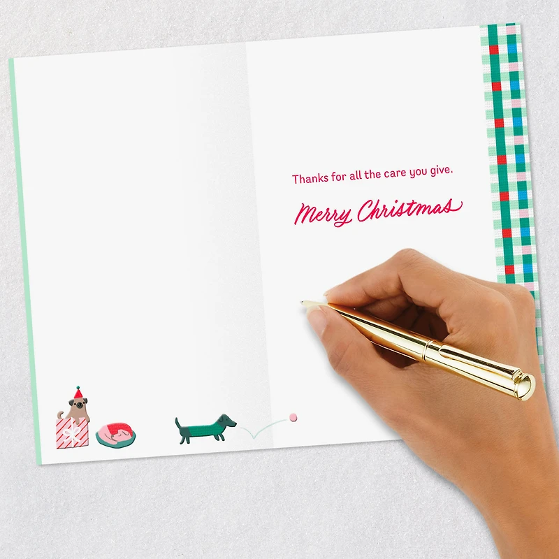 Pets Have a Special Place in Your Heart Christmas Card for Pet Caregiver for only USD 3.99 | Hallmark
