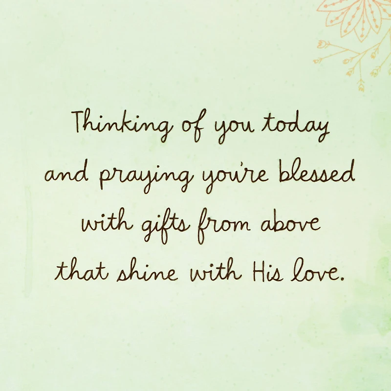Prayers for Joy, Peace and Love Religious Thinking of You Card for Her for only USD 3.59 | Hallmark