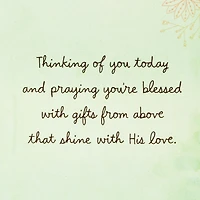 Prayers for Joy, Peace and Love Religious Thinking of You Card for Her for only USD 3.59 | Hallmark