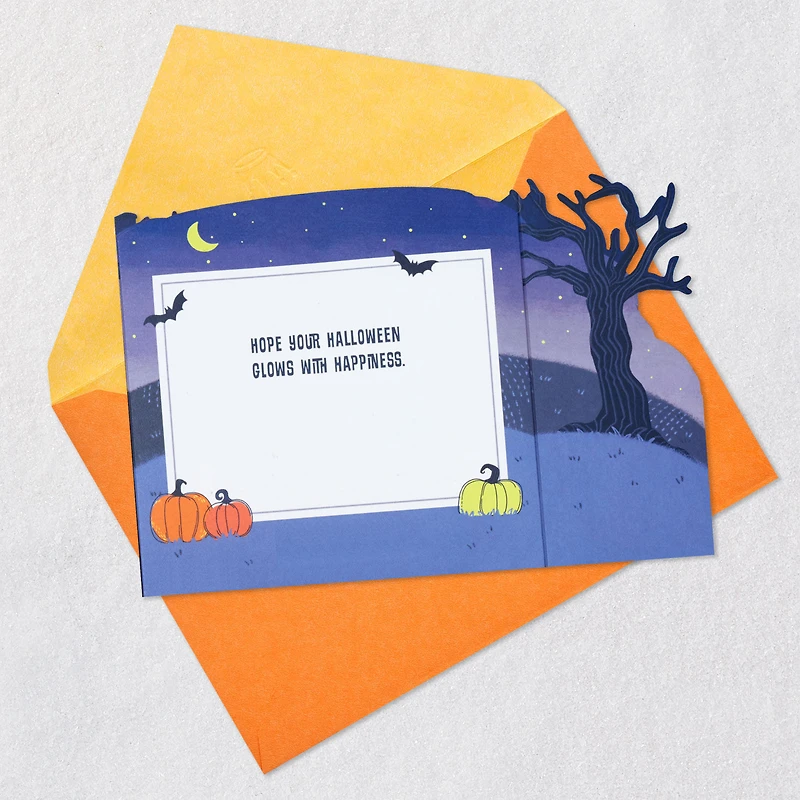 Glowing Pumpkin Patch Musical 3D Pop-Up Halloween Card With Light for only USD 9.99 | Hallmark