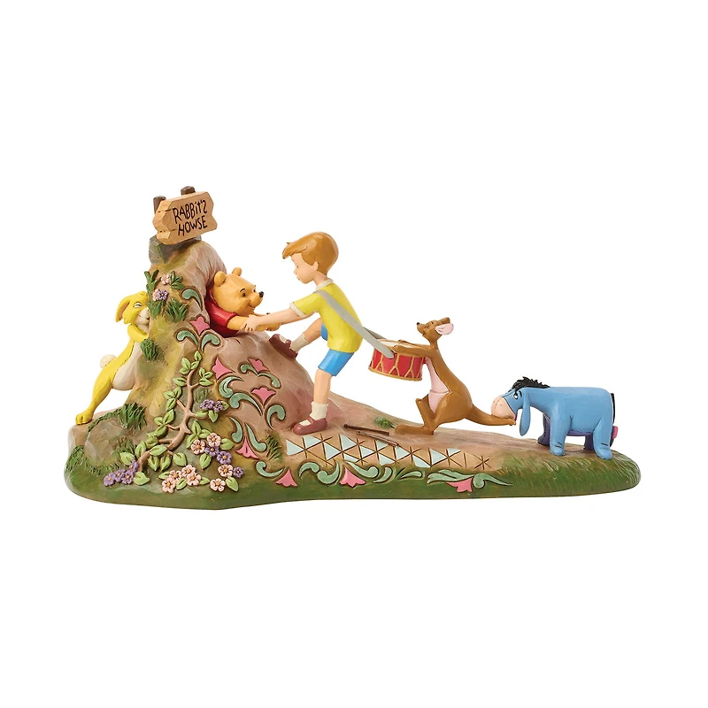 Jim Shore Disney Winnie the Pooh and Friends Figurine, 5.5" H for only USD 137.99 | Hallmark