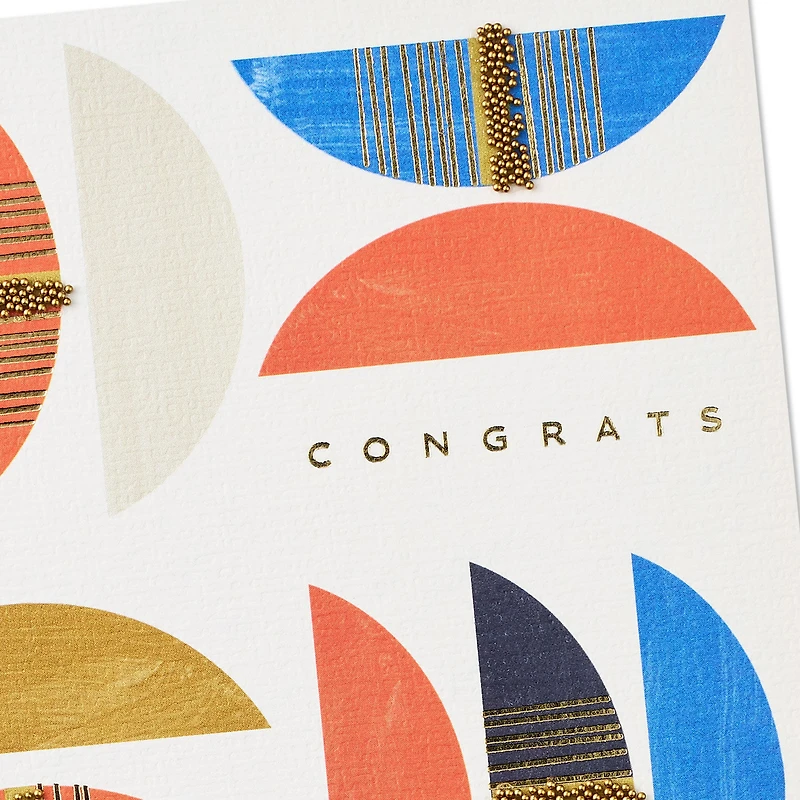You Deserve All This Happiness Congratulations Card for only USD 6.59 | Hallmark