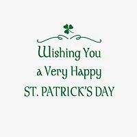 Irish Blessing May Luck Follow You St. Patrick's Day Card for only USD 2.00 | Hallmark
