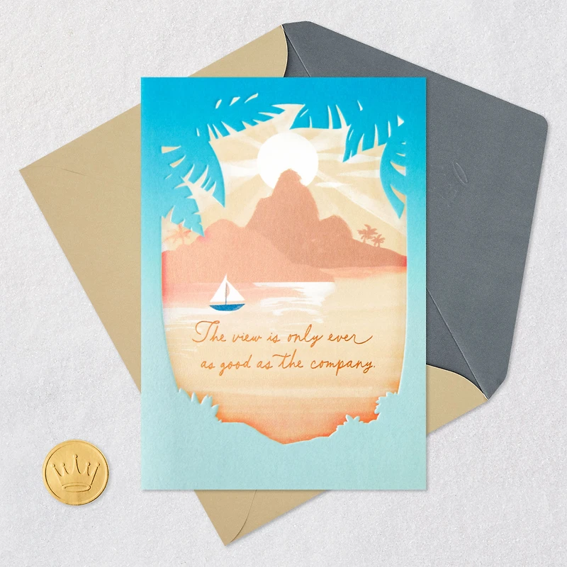 Wishing You the Good Life Side by Side Anniversary Card for only USD 4.59 | Hallmark