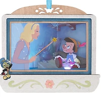 Disney Pinocchio 85th Anniversary Geppetto’s Wish Come True Papercraft Ornament With Light for only USD 27.99 | Hallmark